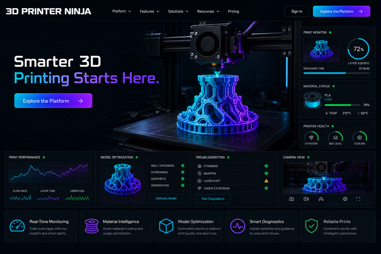 3D Printer Ninja pressmedic demonstration concept
