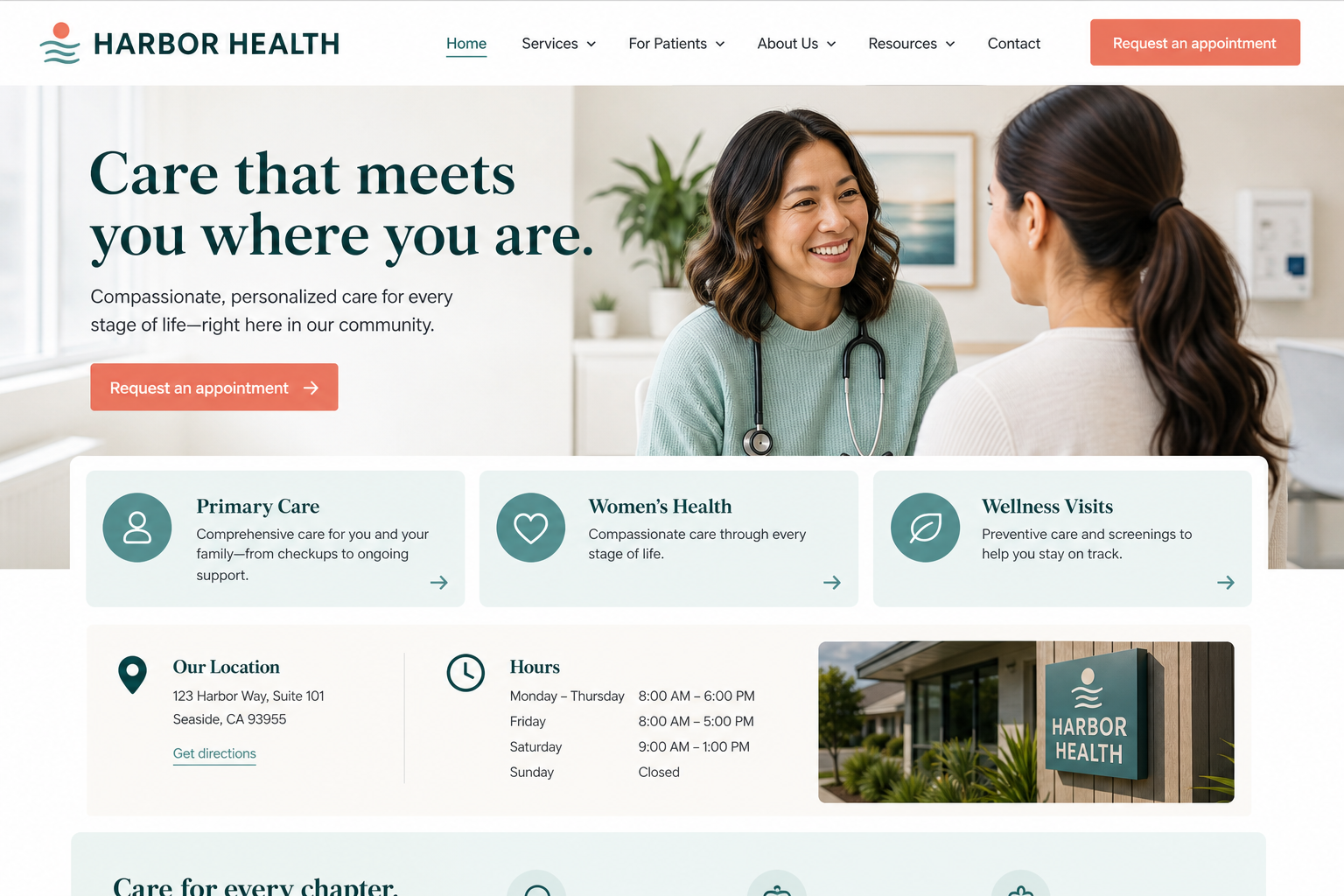 Harbor Health pressmedic demonstration concept